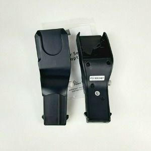 Silver Cross Car Seat Adapter Pair in Black